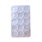With hole 15 cavity 2 inch round mould