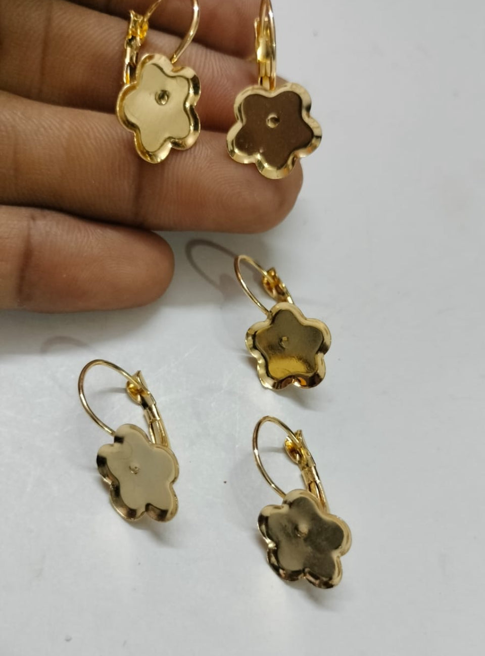 Small Earring Base For Resin