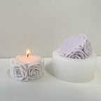 Rose Flower Candle Mould [022]