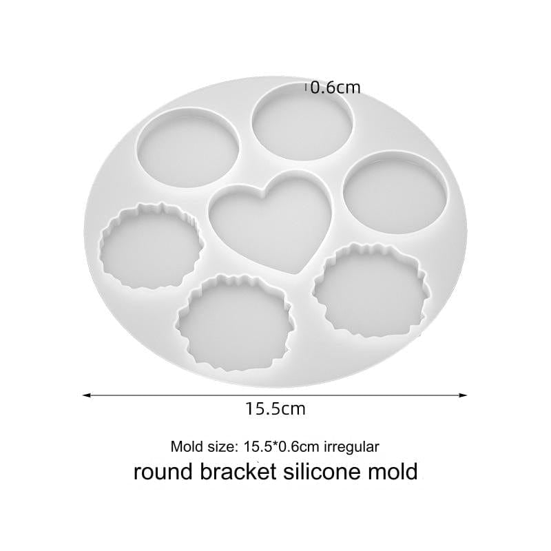 7 Cavity Pop Socket Or Keychain Mould