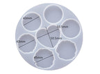7 Cavity Pop Socket Or Keychain Mould