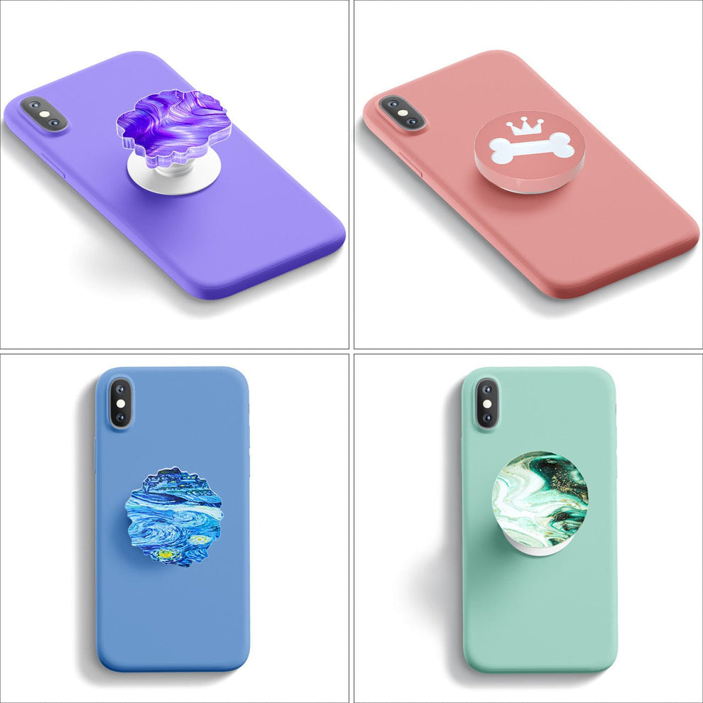 7 Cavity Pop Socket Or Keychain Mould