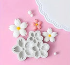 3 in 1 3D flower mould