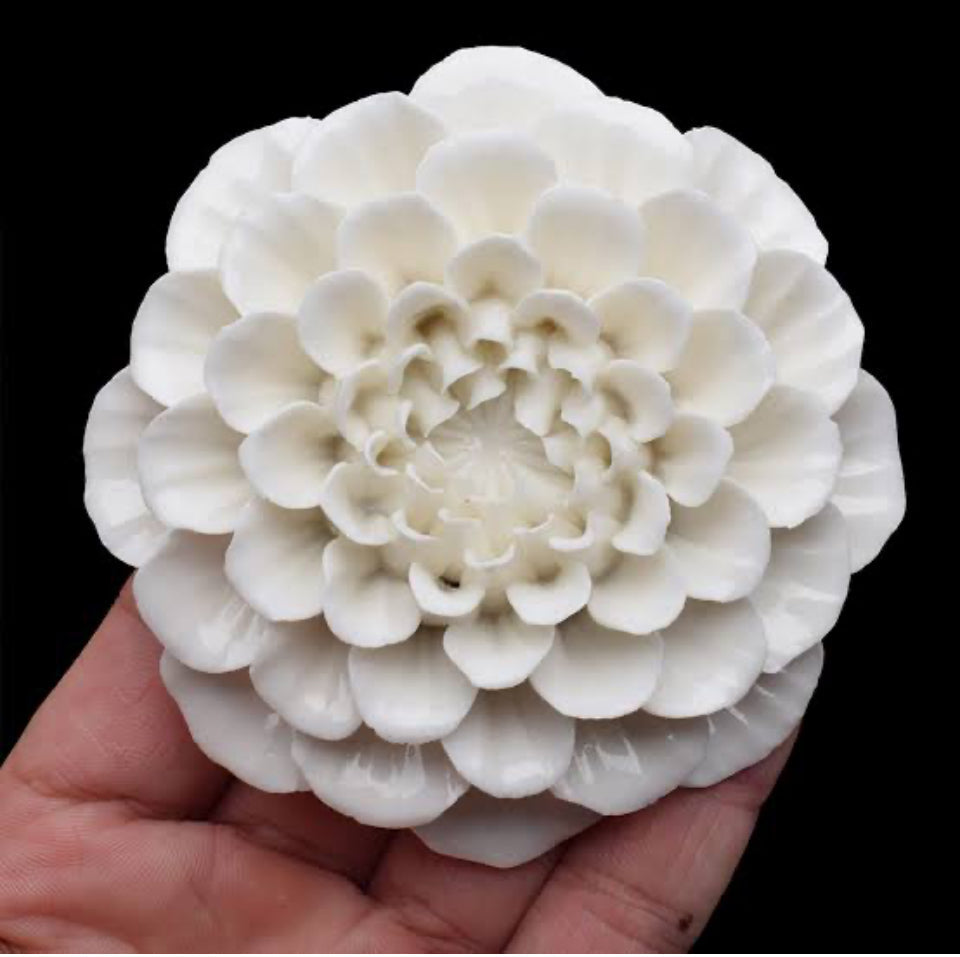3D Bloom Flower Candle Mould