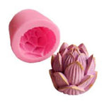 3D Lotus Shape Flower Candle Mould