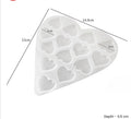 Big Heart Jewelry Keychain or Charm Mould
