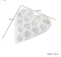 Heart Jewelry Keychain or Charm Mould