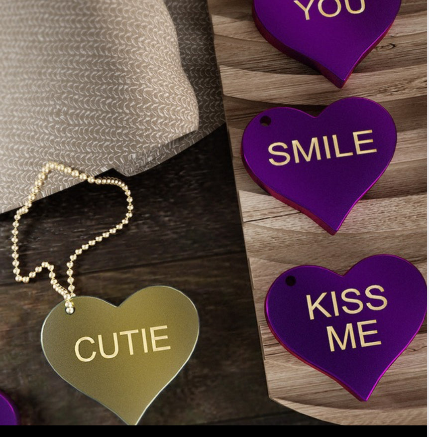 Big Heart Jewelry Keychain or Charm Mould