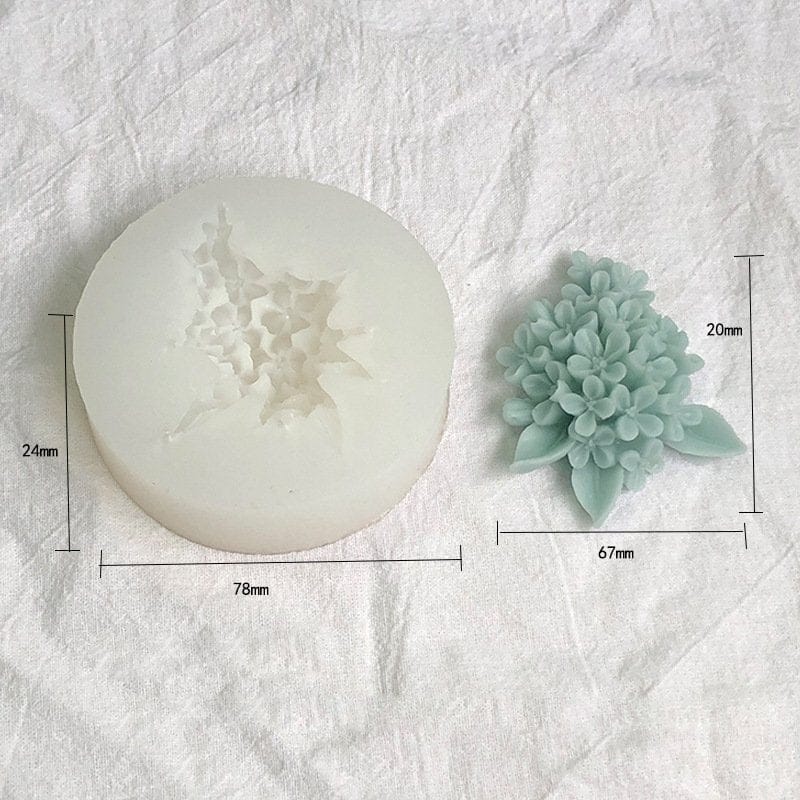 3D hydrangea Flower Mould(189)