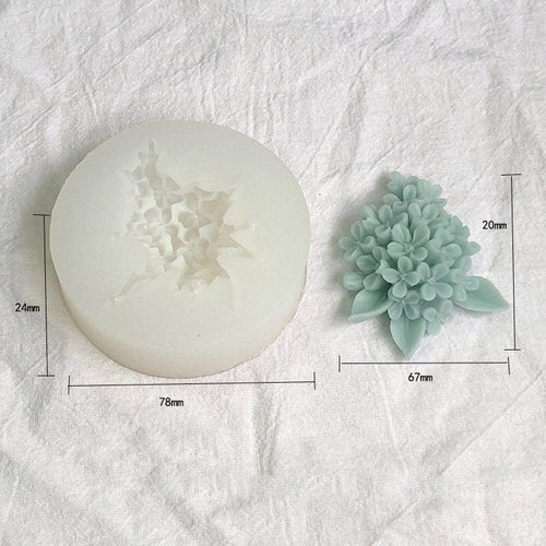 3D hydrangea Flower Mould(189)