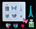 Eiffel Tower jewelry charm mould