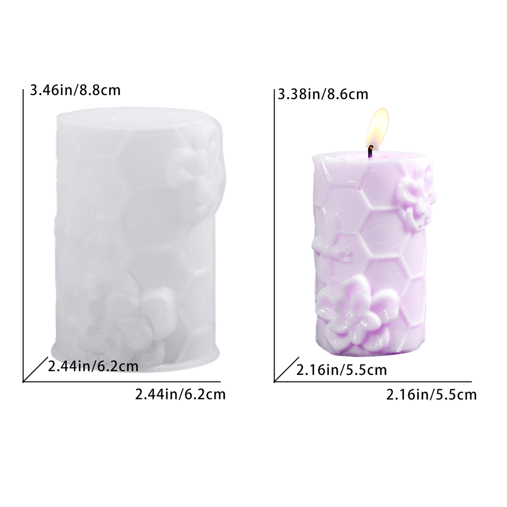 Honey comb with blade  Candle Mould (1143)