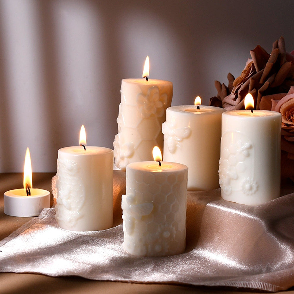 Honey comb with blade  Candle Mould (1143)