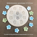 3D Small Flower Candle Mould (198)