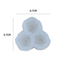 3 Cavity Flower Candle Mould [170]