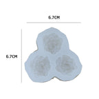 3 Cavity Flower Candle Mould [170]