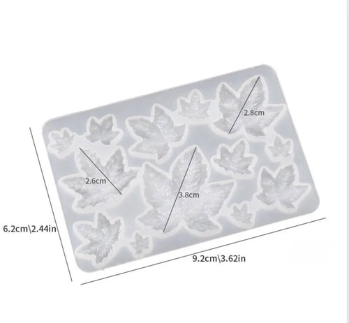 3D maple leaf mould