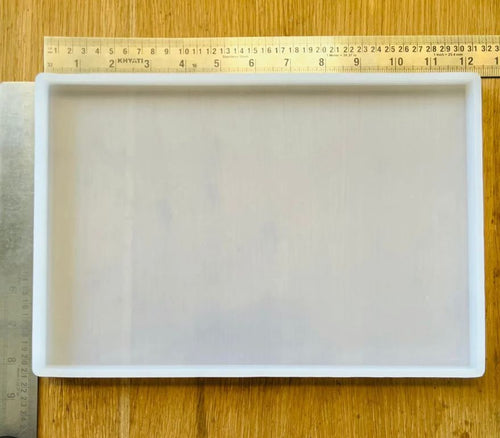 12/9 inch plain rectangle tray mould