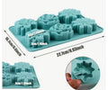 6 Cavity 3D Flower Candle Mould