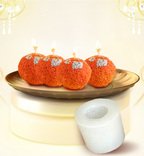 Small bindi Laddoo Candle Mould - Mithai Mould