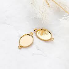 Oval rakhi  bezel