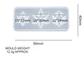 Snow flack pendant mould
