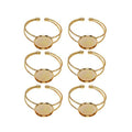 Kada bracelet base for resin