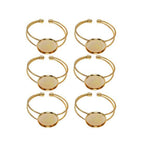 Kada bracelet base for resin