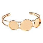 Kada bracelet base for resin