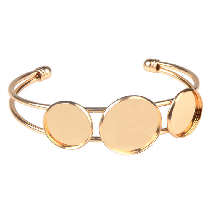Kada bracelet base for resin