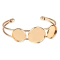Kada bracelet base for resin