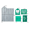 Love Theme House T- light  Holder Mould
