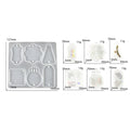 Christmas religion keychain or pendant mould