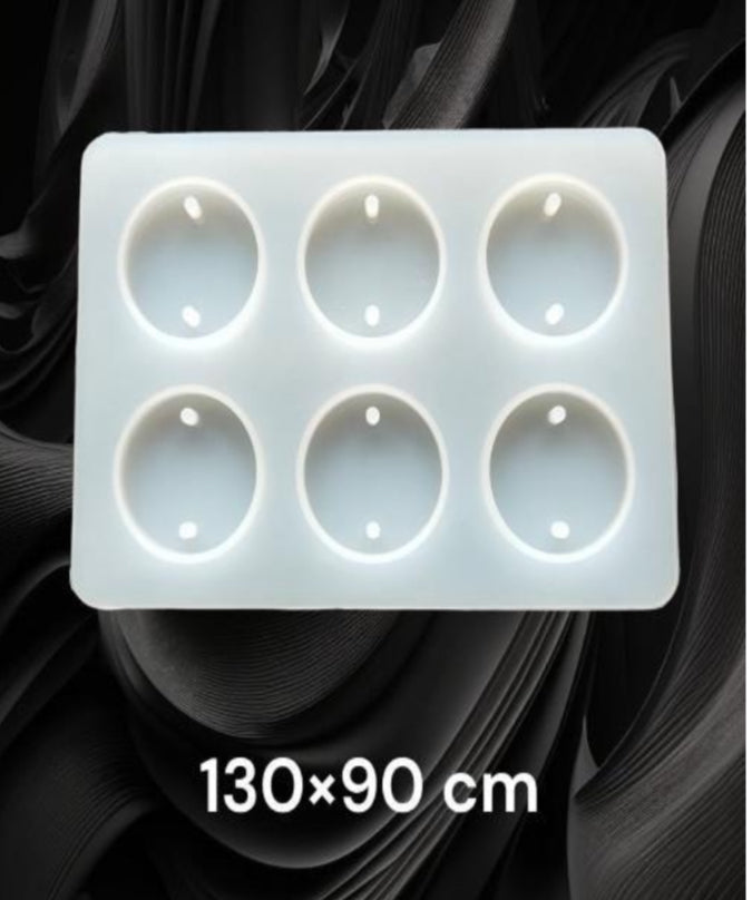 Round rakhi mould