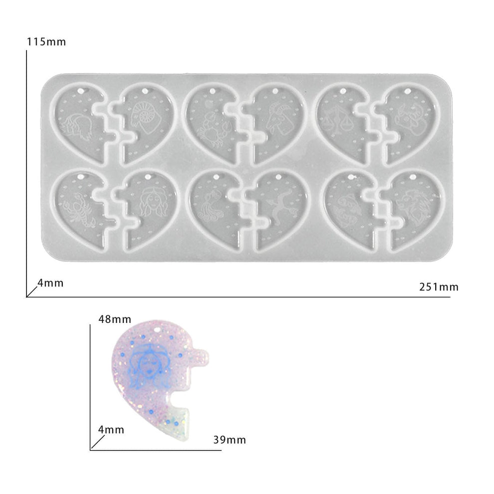 Zodiac butterfly mould