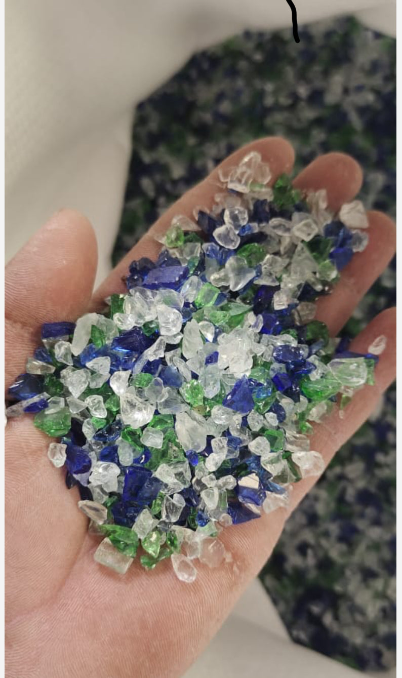 Multi Glass Stone
