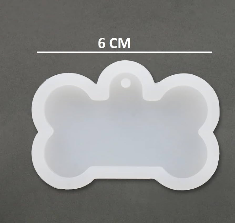 Bone Tag Keychain Mould