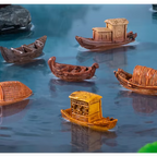 Fishing boat miniature