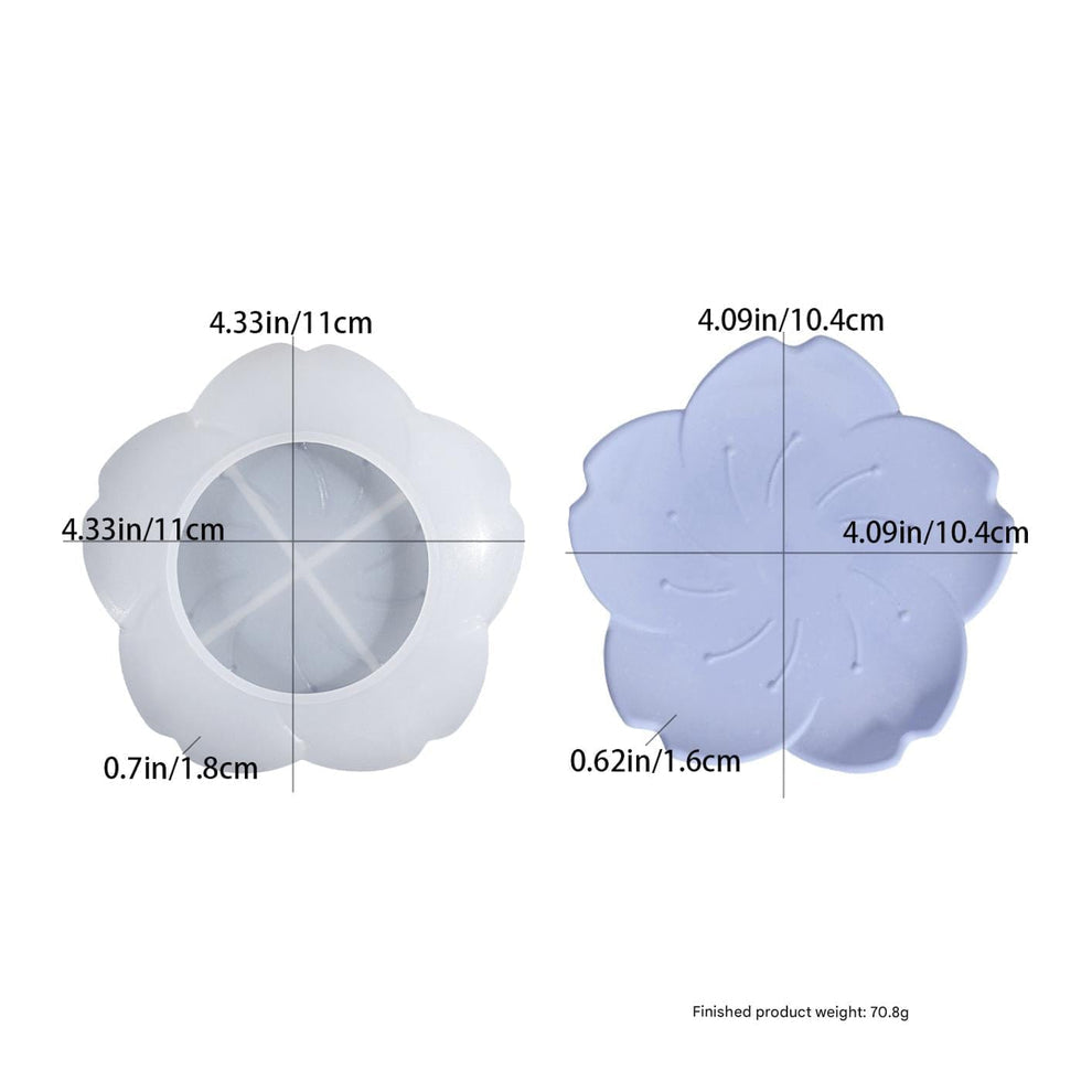 Flower plate mould