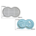 Wavy Round Trinket Tray Mould