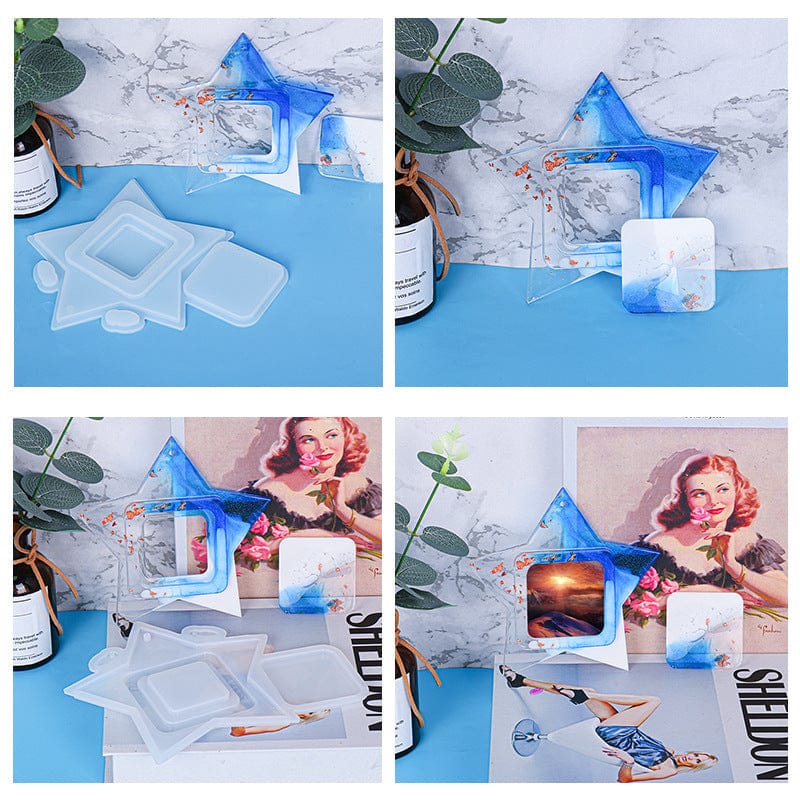 Star photo frame mould