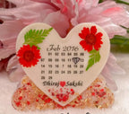 2 cavity heart with stand mould