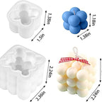 Small bubble candle mould