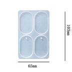 Oval coin plater or keychain mould