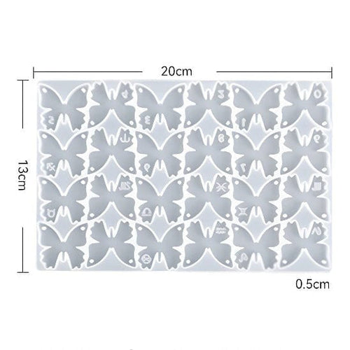 24 cavities Butterfly mould