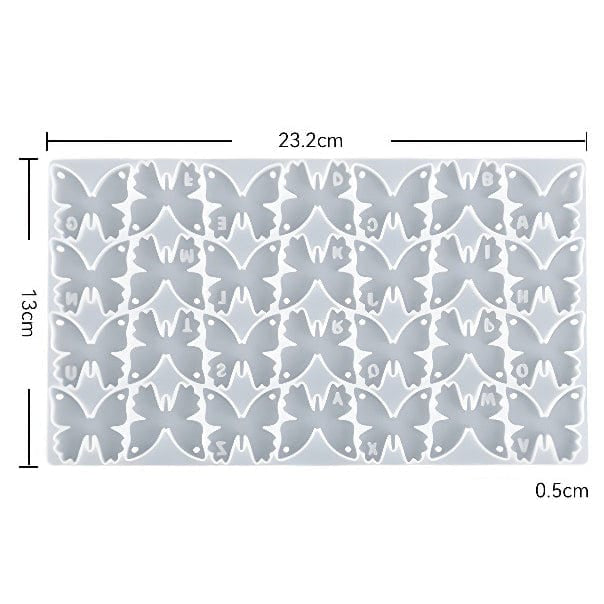 28 cavities Butterfly mould