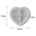 Heart bubble tray  mould