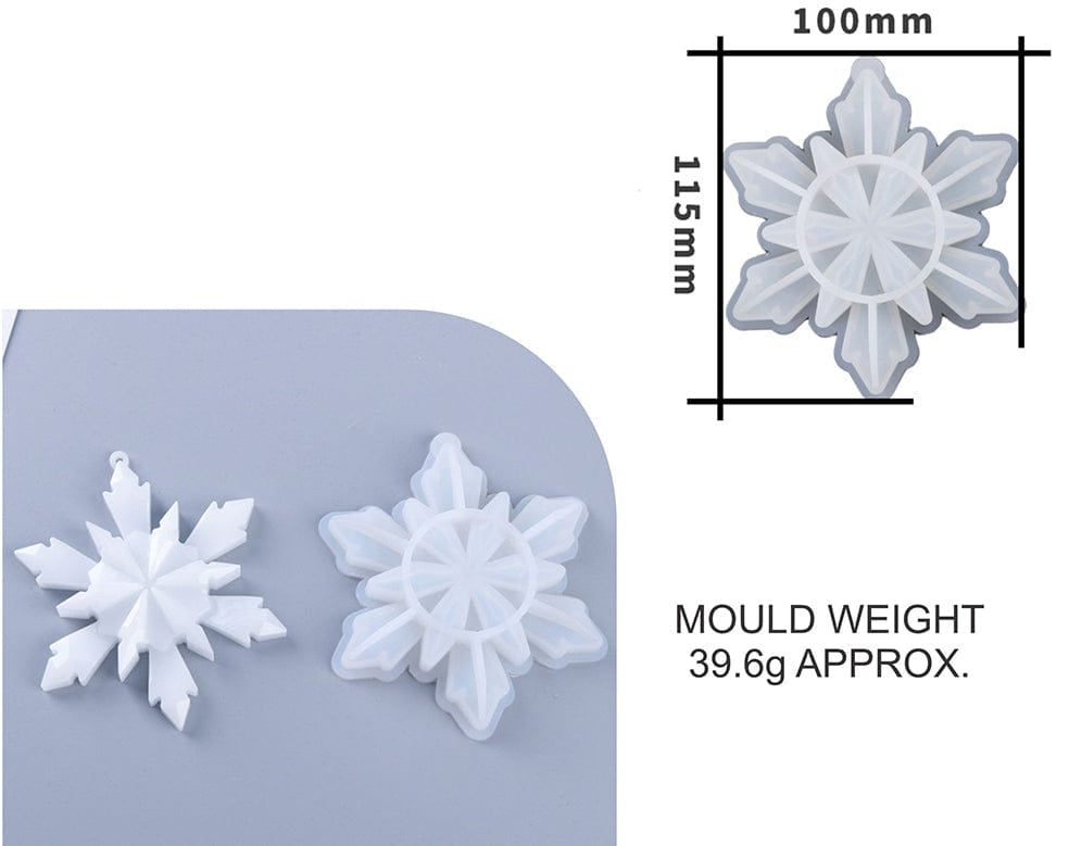 Snow flack hanging mould