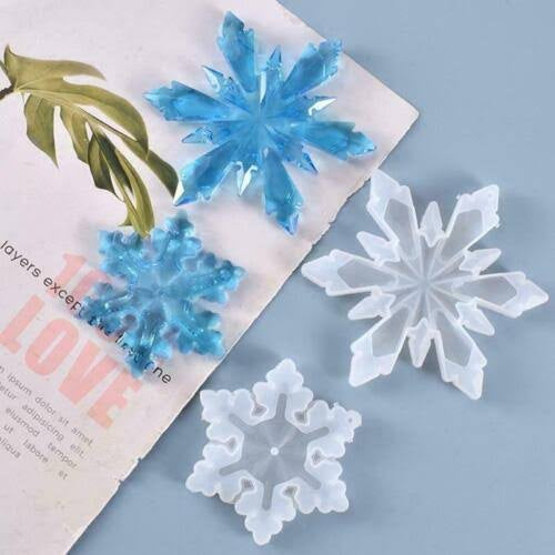 Snow flack hanging mould
