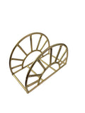 Gold Metal Tissue Holder